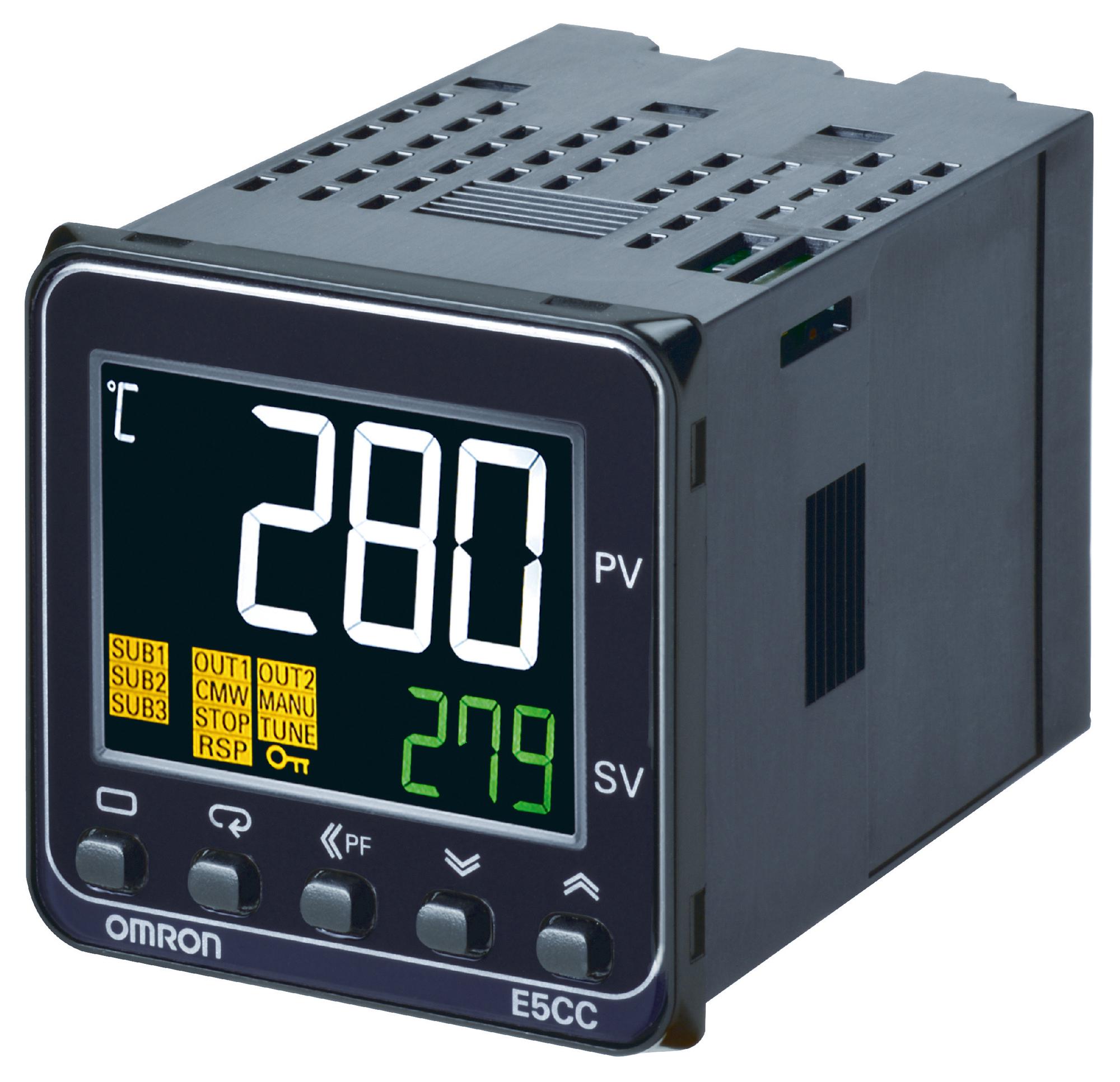 E5CC-QX2ABM-004 TEMPERATURE CONTROLLER, DIGITAL, 48X48MM OMRON