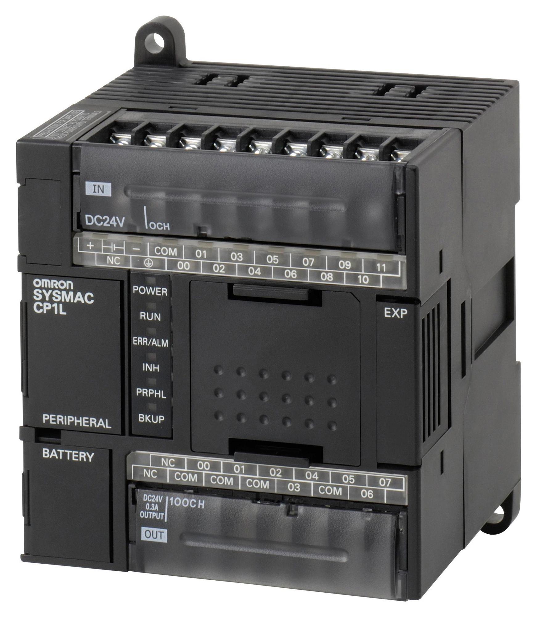 CP1L-L14DT1-D PLC PROGRAMMER, 8I/P, 6O/P, 24VDC OMRON