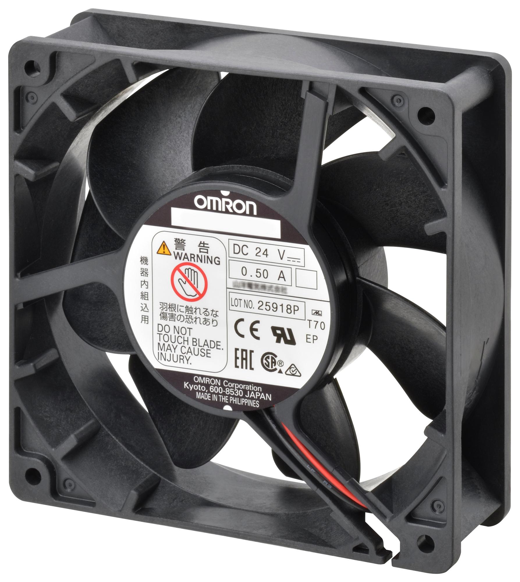 R89F-DS1238H AXIAL FAN, DC, 3.88M3/MIN, 12W, 49DB OMRON