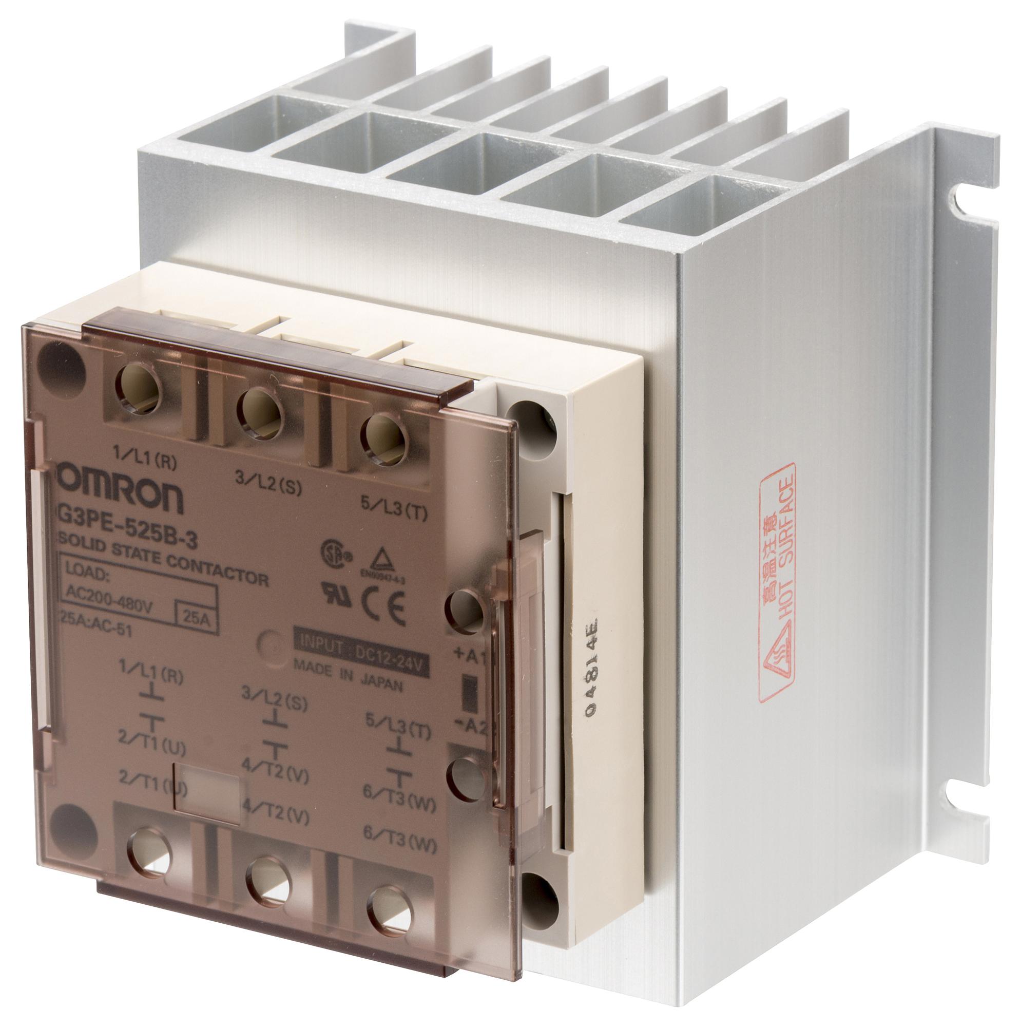G3PE-525B-3 12-24VDC SOLID STATE RELAYS OMRON