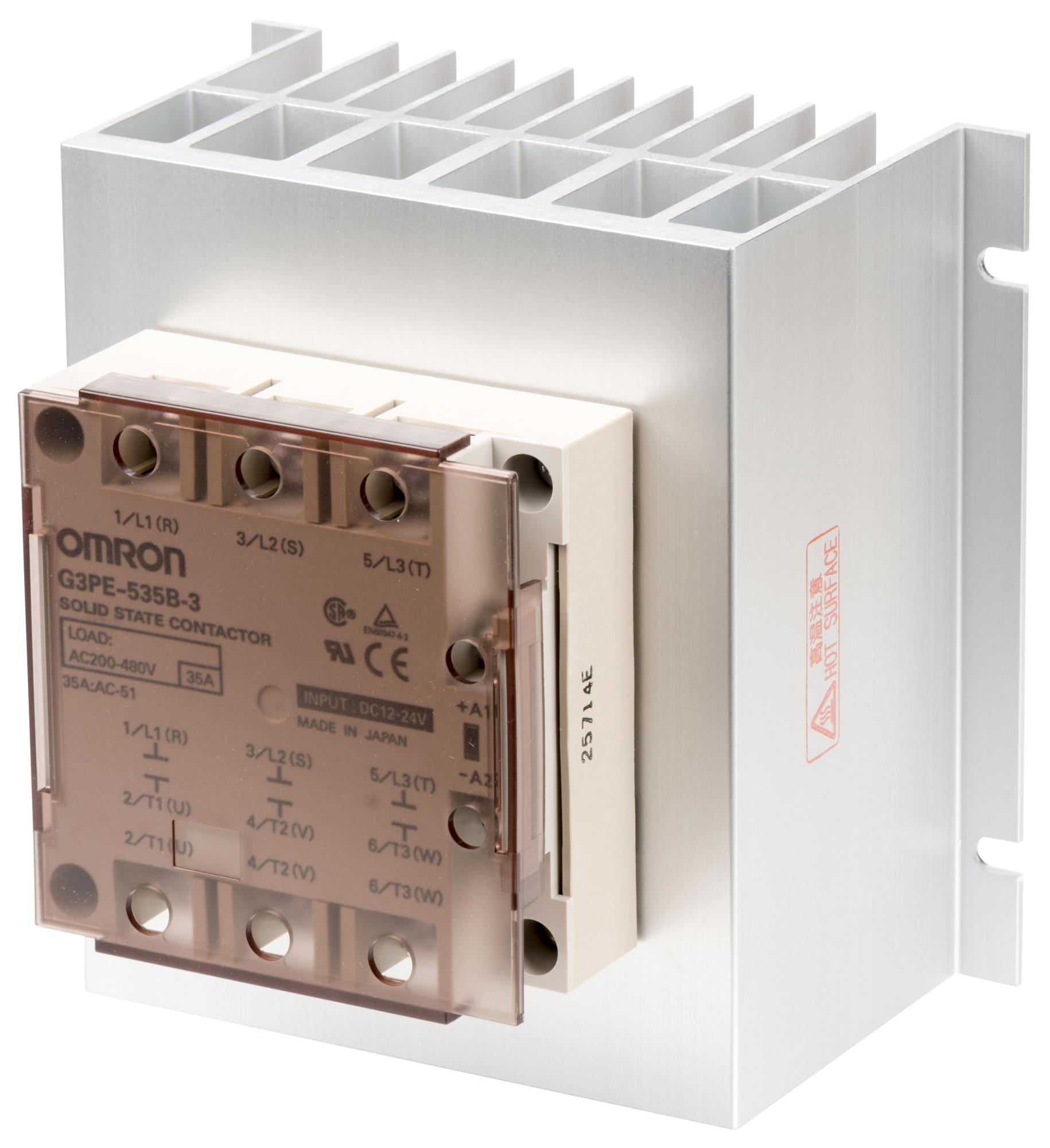 G3PE-535B-3 12-24VDC SOLID STATE RELAYS OMRON