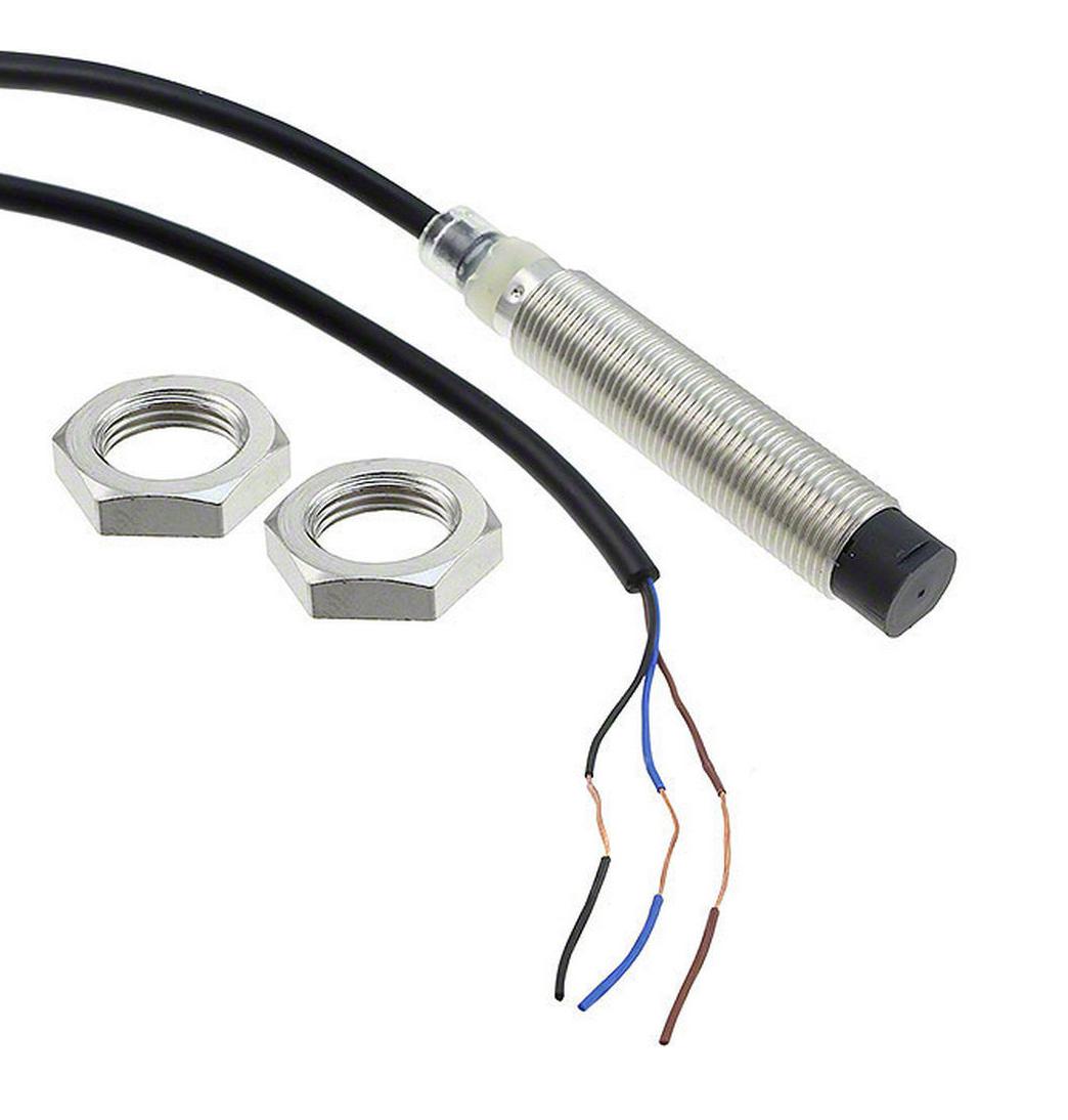 E2B-M12LN08-WP-C1 2M PROXIMITY SENSOR, NPN/SPST-NO, 8MM, M12 OMRON