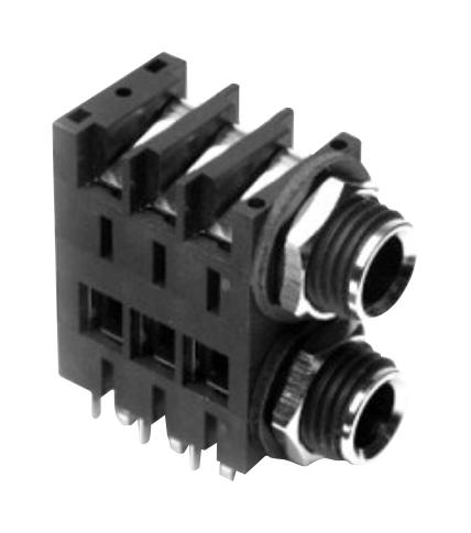 ACJSMHDC PHONE AUDIO, JACK, 3POS, PANEL AMPHENOL SINE/TUCHEL