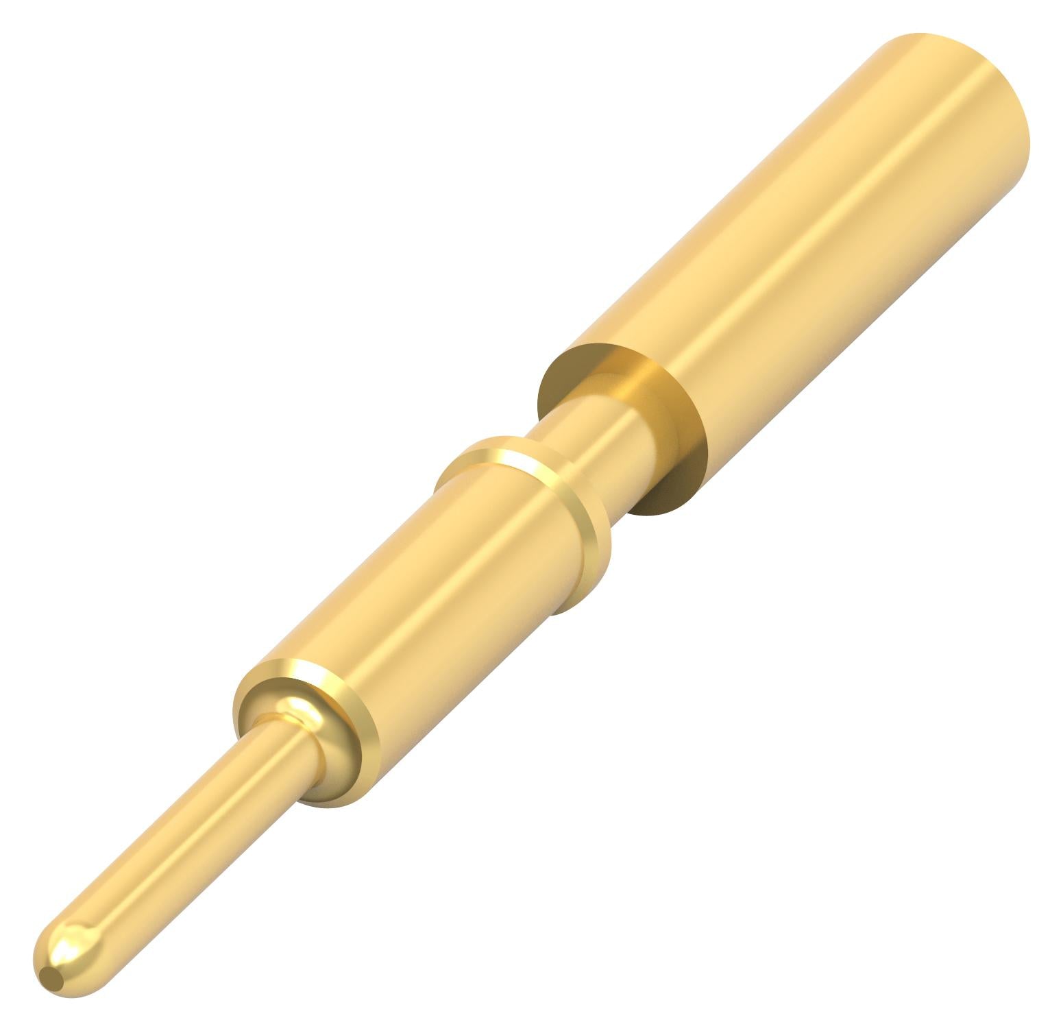 61.252.11 CIRCULAR CONTACT, PIN, CRIMP, BRASS INTERCONTEC - TE CONNECTIVITY
