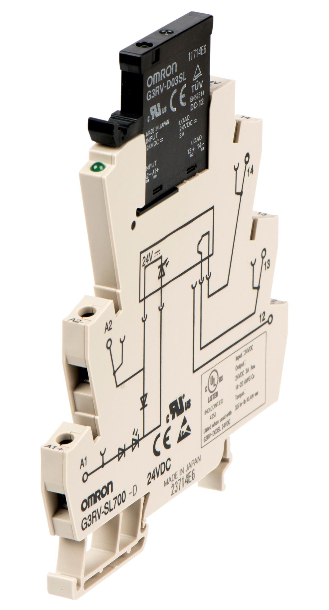 G3RV-SL700-D 230VAC SOLID STATE RELAYS OMRON