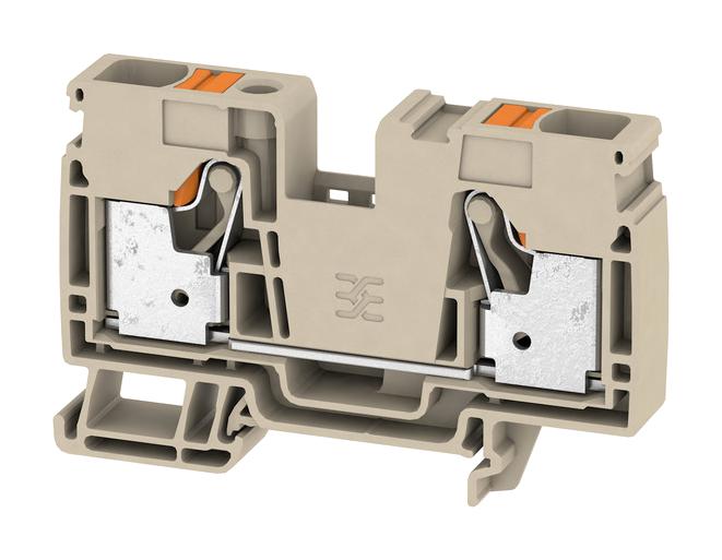 2494000000 TERMINAL BLOCK, DIN RAIL, 2POS, 4AWG WEIDMULLER
