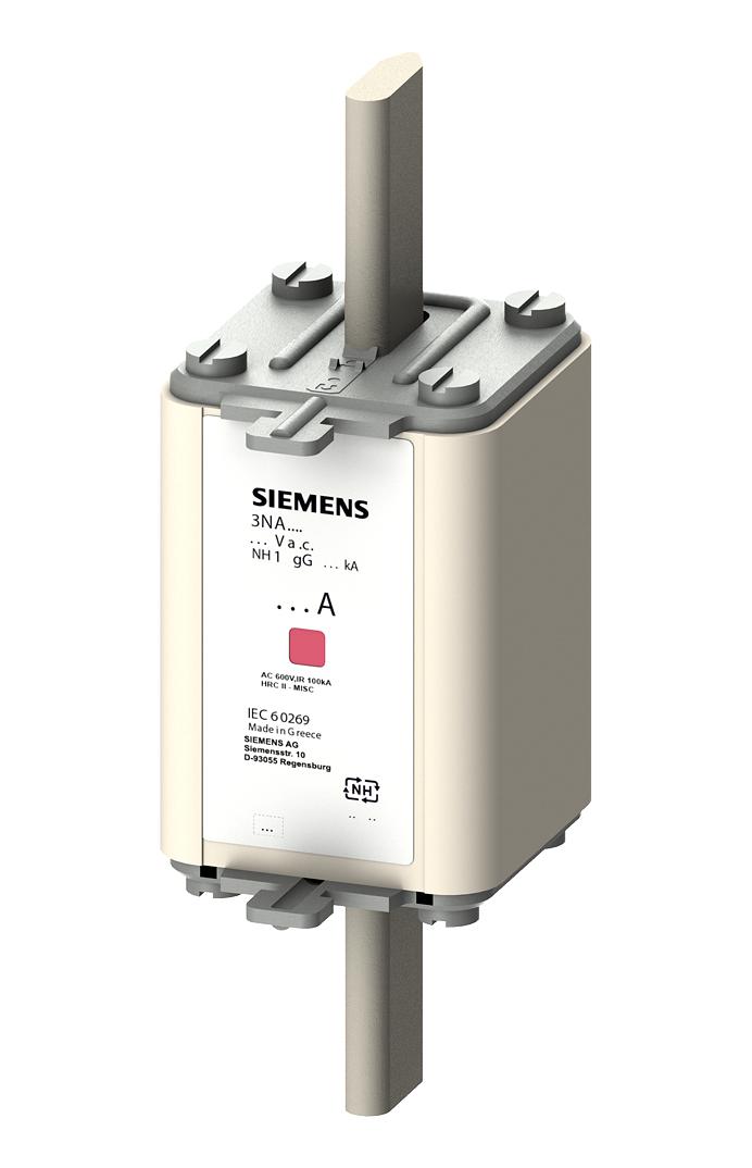 3NA7142 HRC FUSE, 224A, 500VAC, 440VDC, BLADE SIEMENS