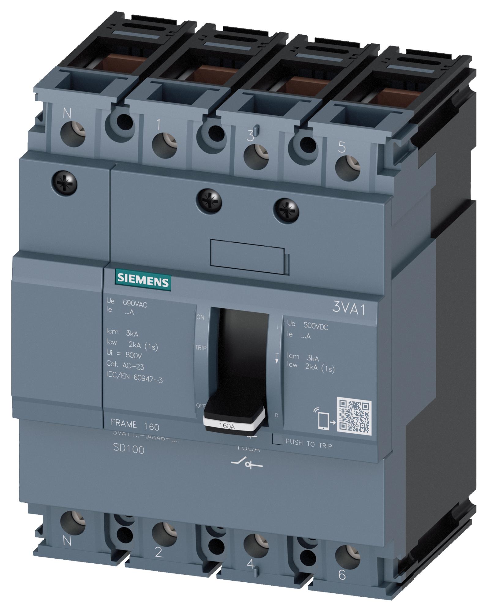 3VA1163-1AA46-0AA0 ISOLATOR SWITCHES SIEMENS