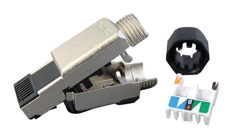 SS-39300-001 RJ45 CONN, PLUG, 8P8C, 1PORT, CAT6 STEWART CONNECTOR