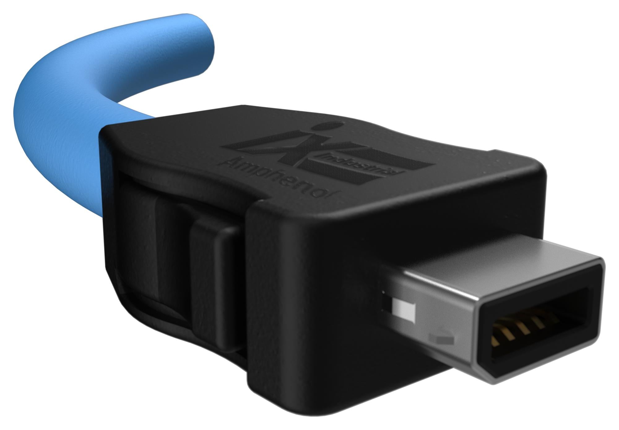 ND9BP7200 IX TYPE B PLUG, 10P10C, 1PORT, CAT6A AMPHENOL ICC