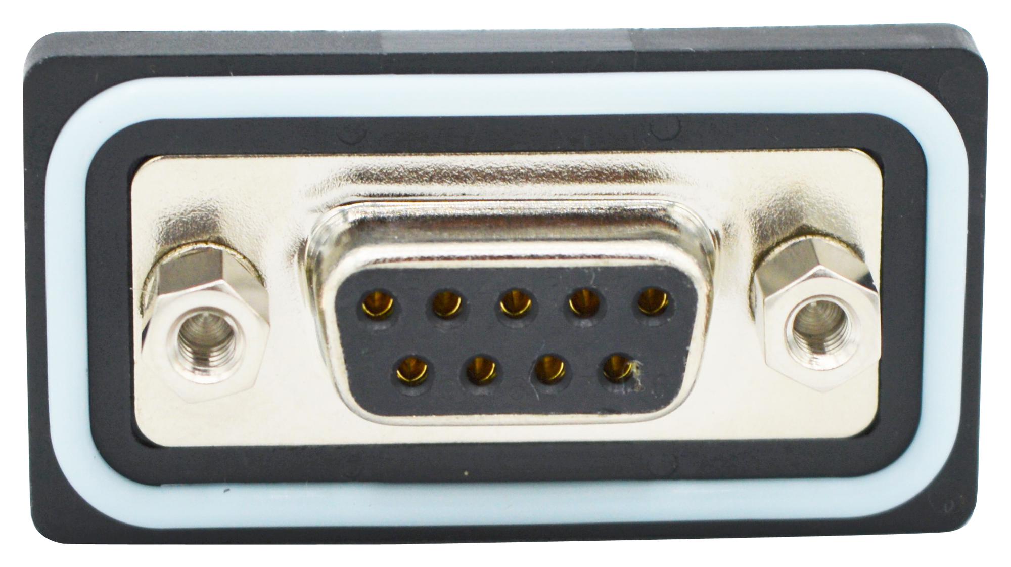 SDF-V09-213L052 D SUB CONN, RCPT, DE, 9POS, SOLDER NORCOMP