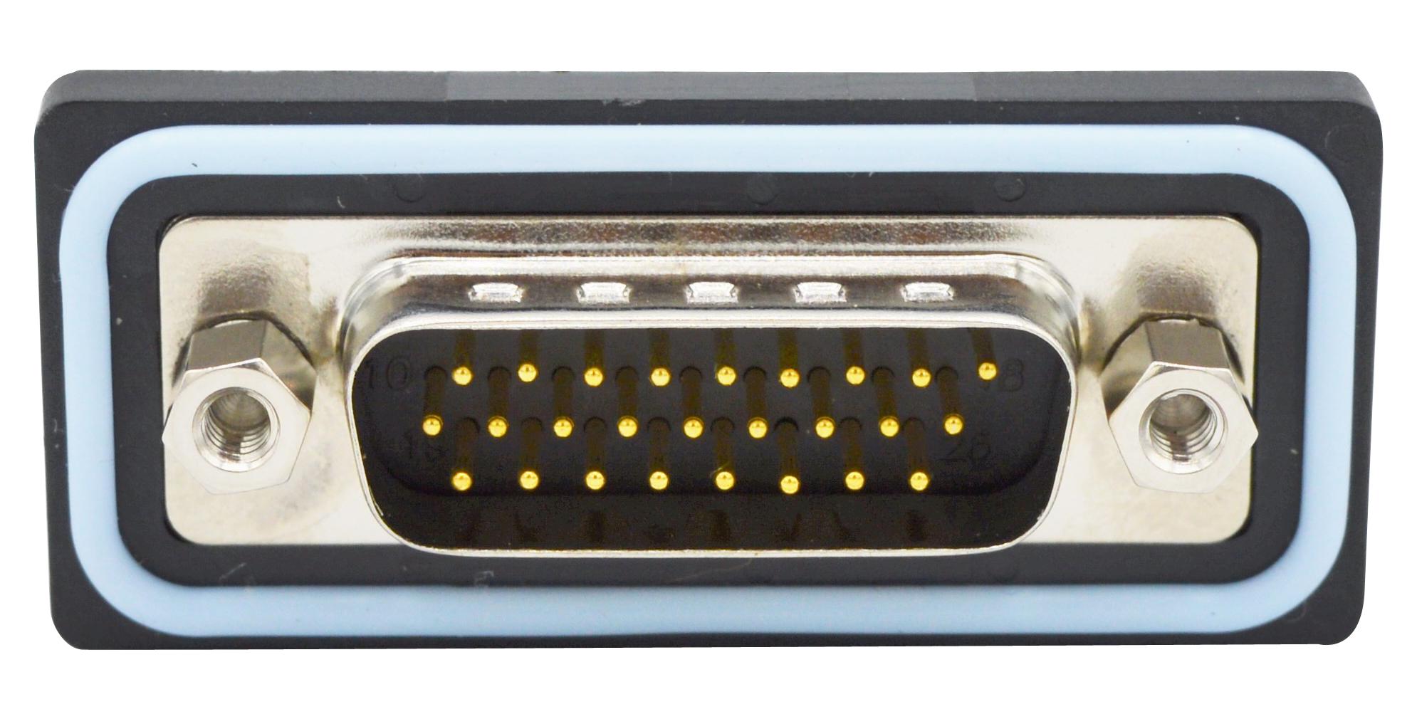 HDF-S15-103L012 HD-D SUB CONN, PLUG, DE, 15POS NORCOMP