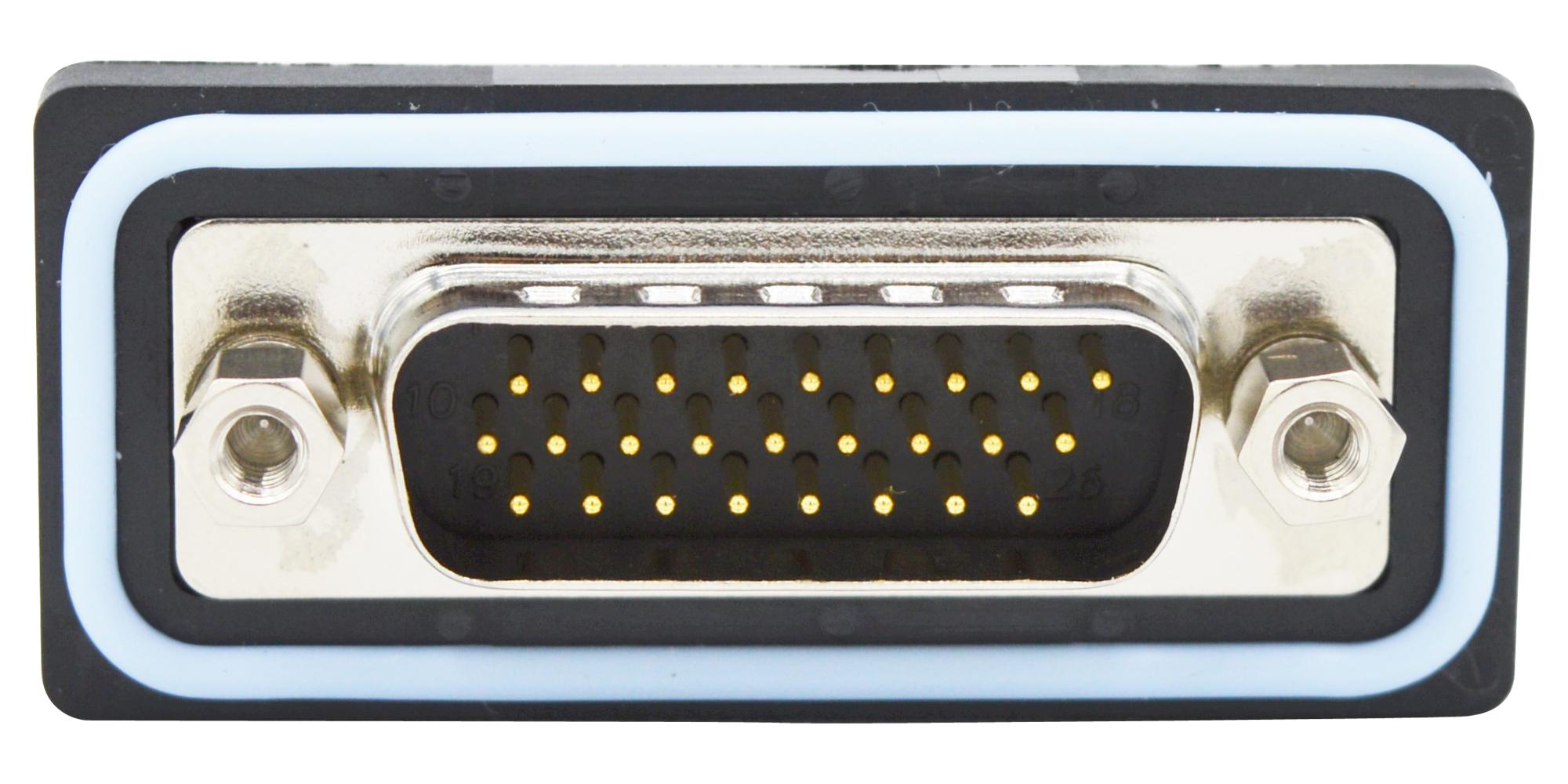 HDF-R15-113L011 HD-D SUB CONN, R/A PLUG, DE, 15POS NORCOMP