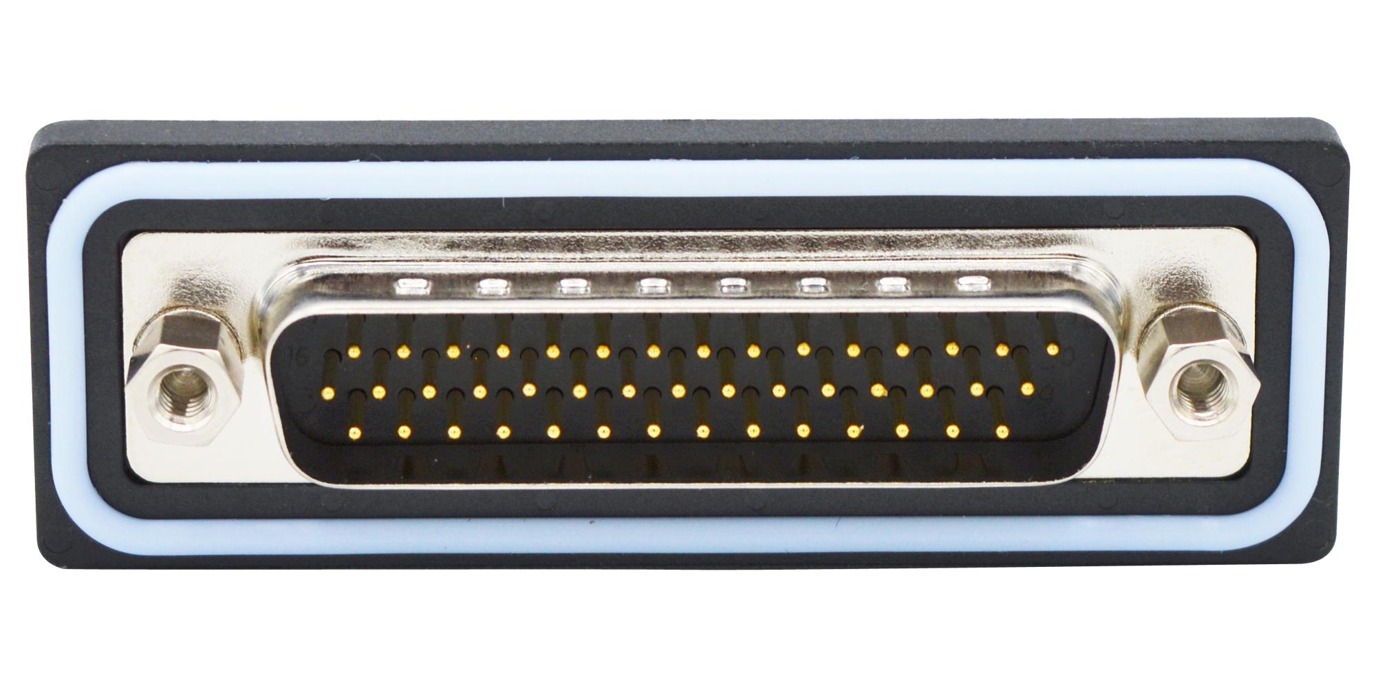 HDF-R44-113L462 HD-D SUB CONN, R/A PLUG, DB, 44POS NORCOMP