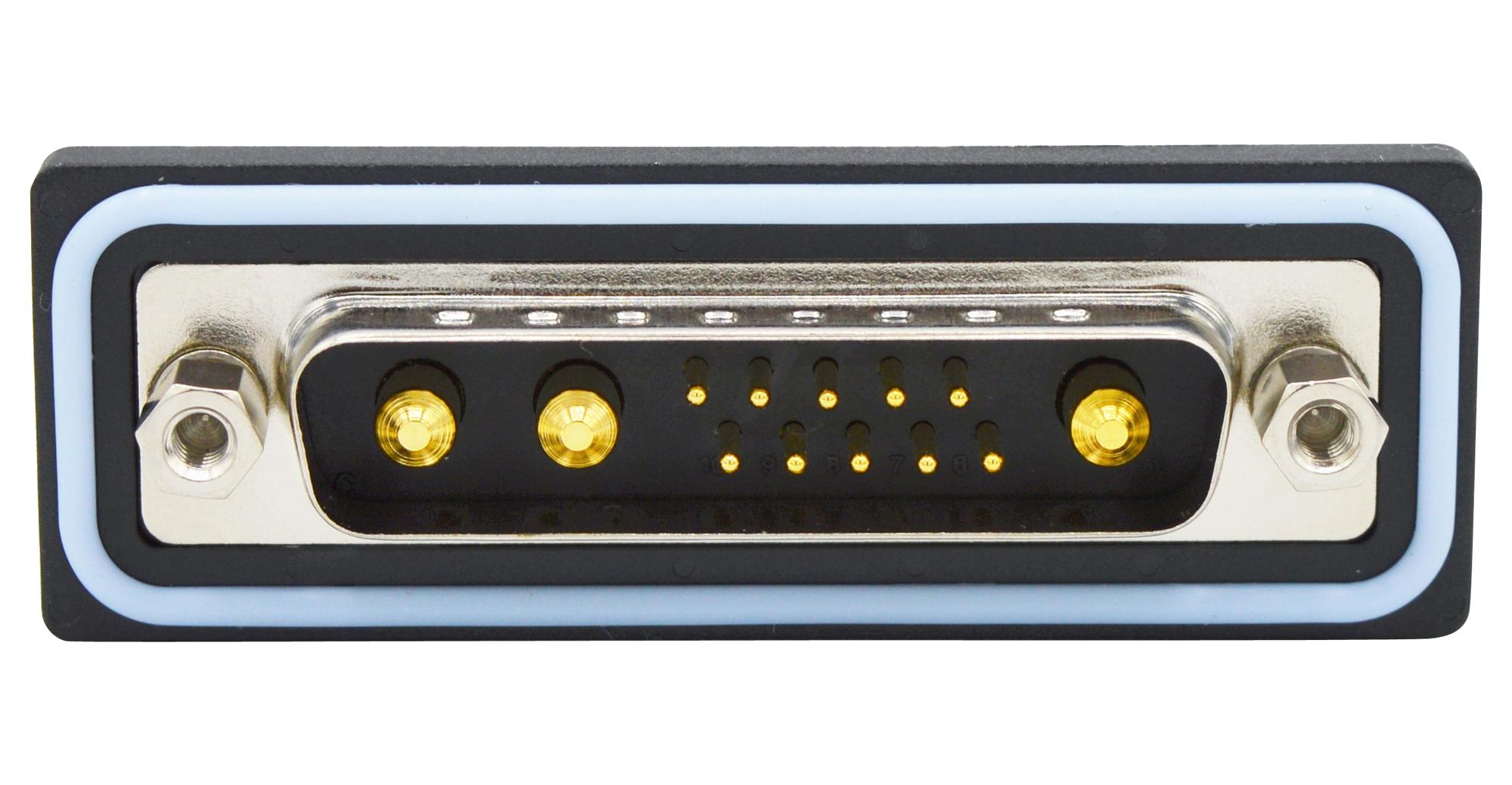 CDFV13W3113L251 COMBO D-SUB CONN, PLUG, DB-13W3, SOLDER NORCOMP