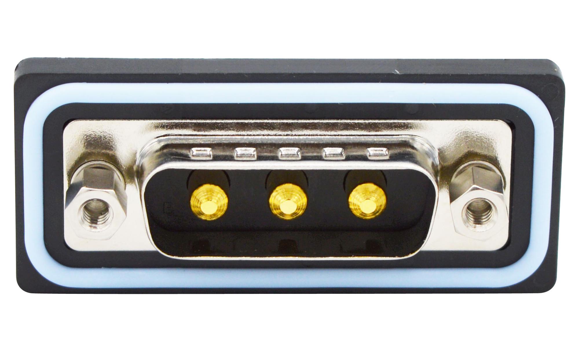 CDFR3W3113L411 COMBO D-SUB CONN, R/A PLUG, DA-3W3 NORCOMP