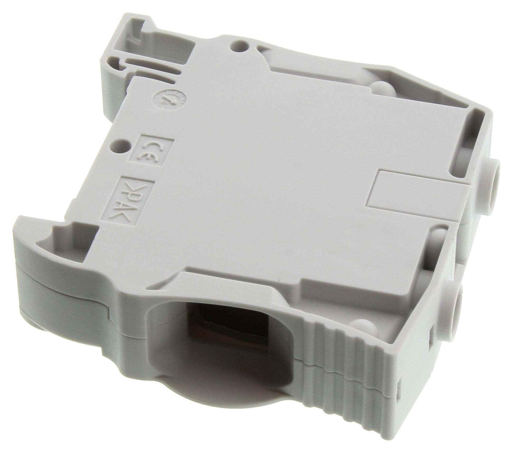 1SNK516011R0000 TERMINAL BLOCK, DINRAIL, 2POS, 0AWG ENTRELEC - TE CONNECTIVITY
