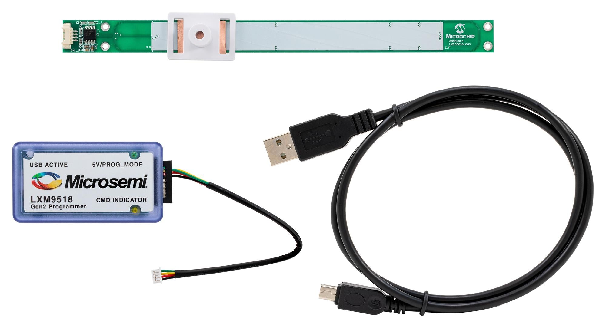 LXK3301AL003 EVAL BOARD, INDUCTIVE POSITION SENSOR MICROCHIP