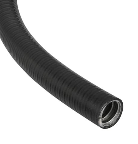 SP25/BL/25M CONDUIT, GALVANISED STEEL, PVC, 25MM/BLK ABB - ADAPTAFLEX