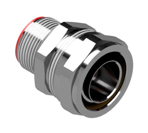 EXQA0404 CONDUIT CONN, NPT STRAIGHT, BRASS, 20MM ABB - KOPEX