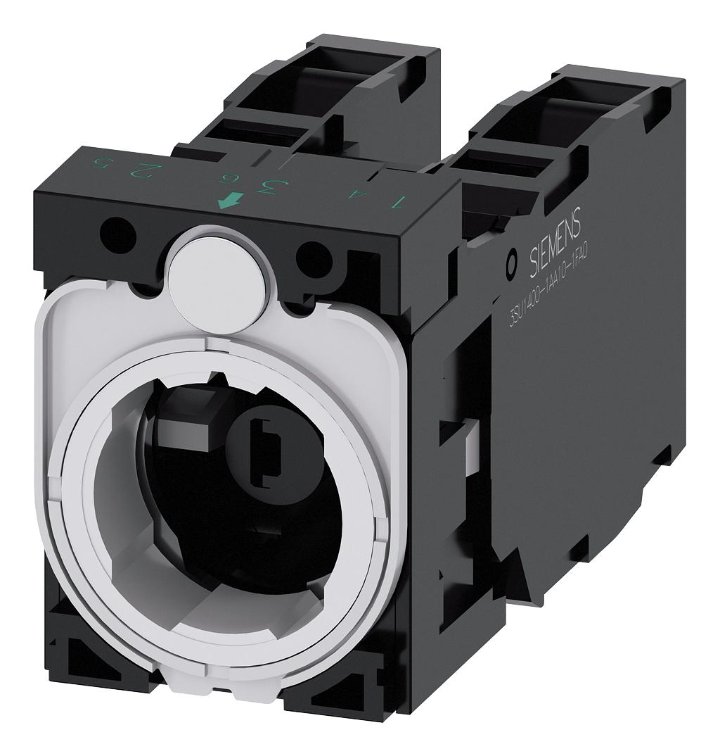 3SU1501-1AG50-1LA0 HOLDER, 3-WAY, PB SWITCH/INDICATOR LIGHT SIEMENS
