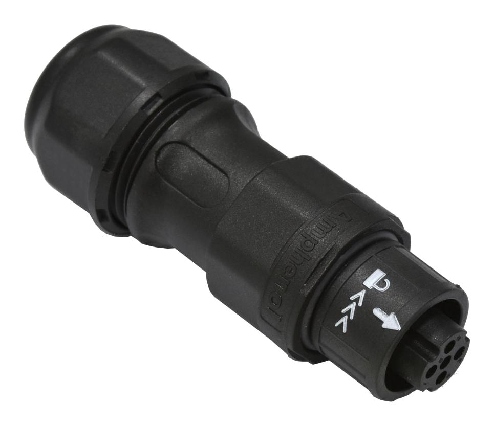 AD-05BFFB-QL8AP0 CIRCULAR CONNECTOR, RCPT, 5POS, CABLE AMPHENOL LTW