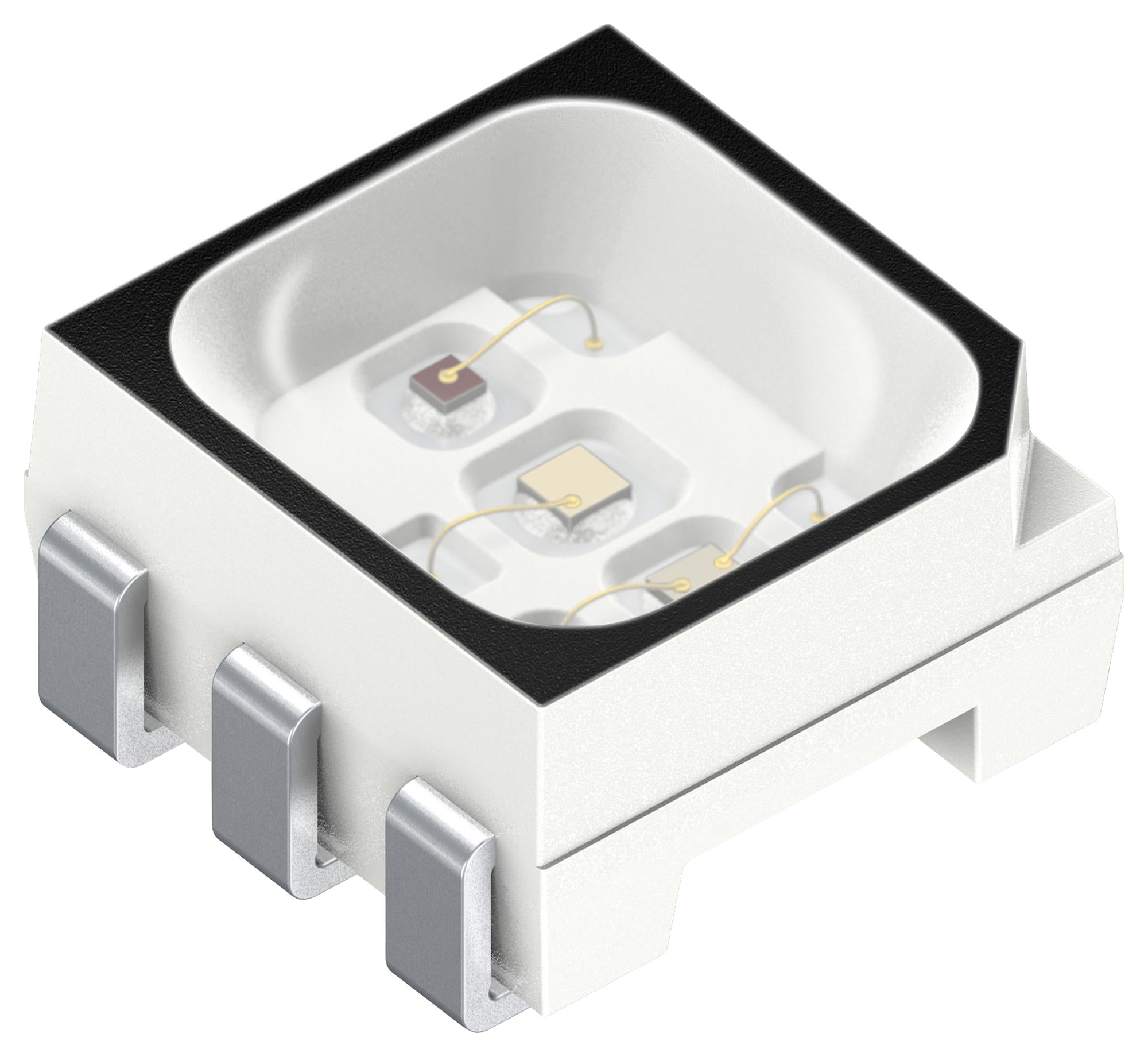 KRTBLSLPS1.32-VUVX-EQ+BTBV-D8+TXUV-L1 LED, RED/GRN/BLU, 1.25CD/2.8CD/710MCD AMS OSRAM GROUP