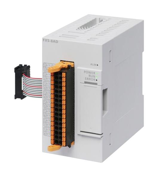 FX5-8AD ANALOG INPUT MODULE, 8 I/P, PLC, 5VDC MITSUBISHI