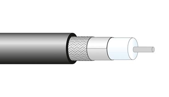 84151738 COAX CABLE WIRE, 14.99MM, 50 OHM, 1M HUBER+SUHNER
