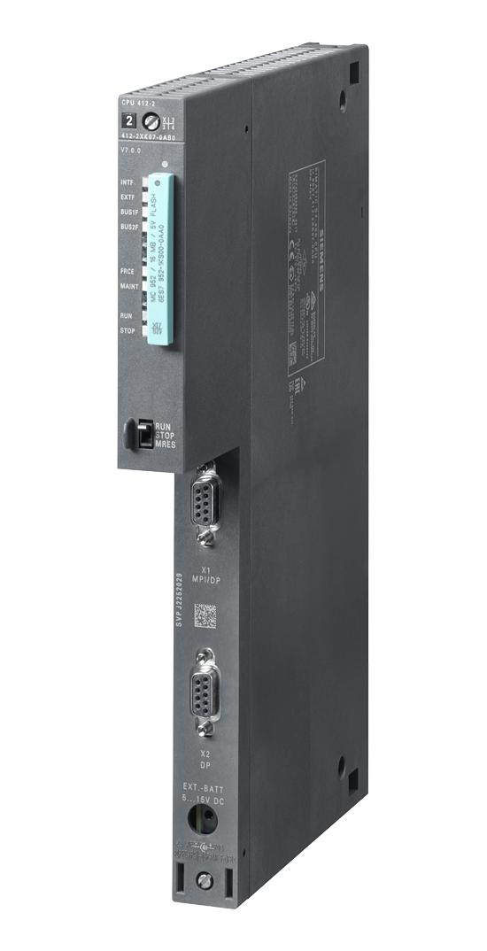 6ES7412-2XK07-0AB0 PLC PROGRAMMER, 2 X RS485 INTERFACE, 24V SIEMENS