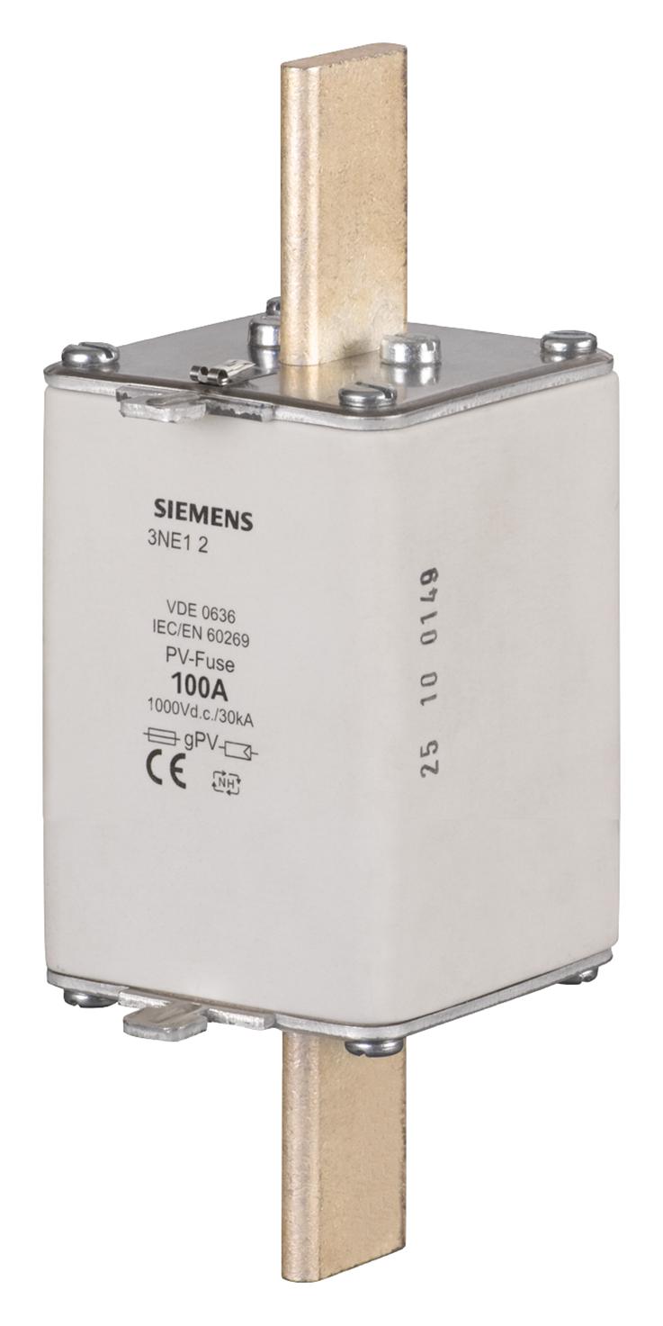 3NE1221-4 HRC FUSE, BLADE TAG, 100A, 1KVDC SIEMENS