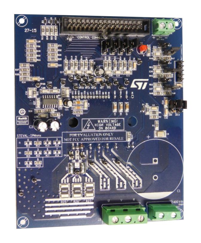 STEVAL-IPM20B EVAL BOARD, AC INDUCTION MOTOR/BLDC/PMSM STMICROELECTRONICS