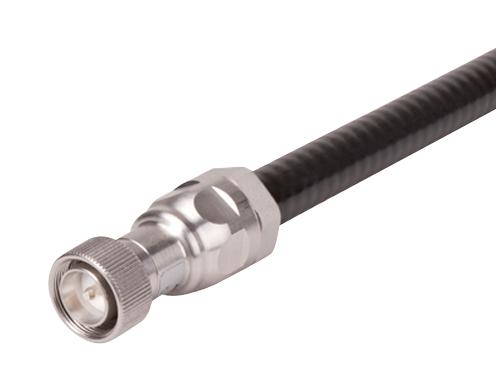 11_4310-50-12-Y2/033_-E RF COAX CONN, 4.3/10 PLUG, 50 OHM, CABLE HUBER+SUHNER