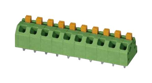 SPTAF 1/11-5,0-EL-EX TERMINAL BLOCK, WTB, 11POS, 24-16AWG PHOENIX CONTACT