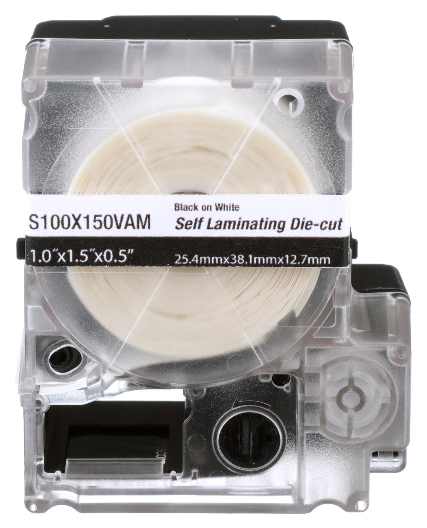S100X150VAM LABEL CASSETTE, VINYL, 25.4MM X 38.1MM PANDUIT