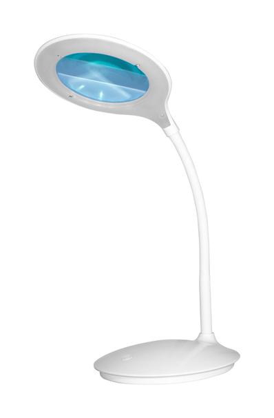N4235 DESK MAGNIFIER, 380MM, 1.75X, UK NATIVE LIGHTING