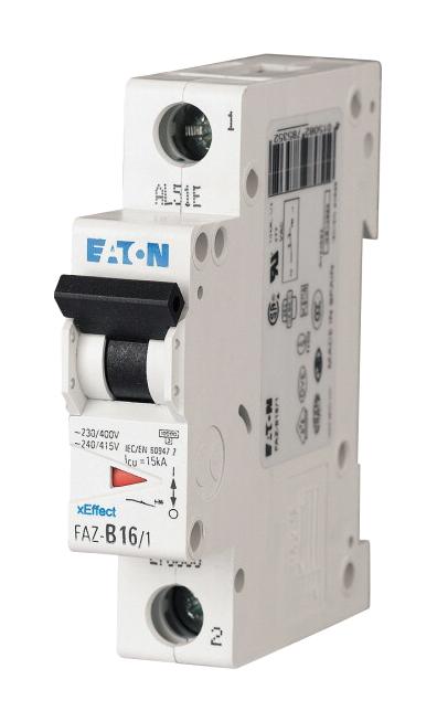 FAZ-Z2/1 MCB, 2A, Z-TYPE, SP, 10KA EATON MOELLER