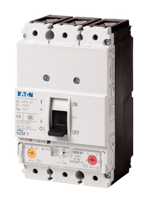 NZMB1-M80 NZM1 MCCB 80A 3P 25KA MOTOR TYPE EATON MOELLER