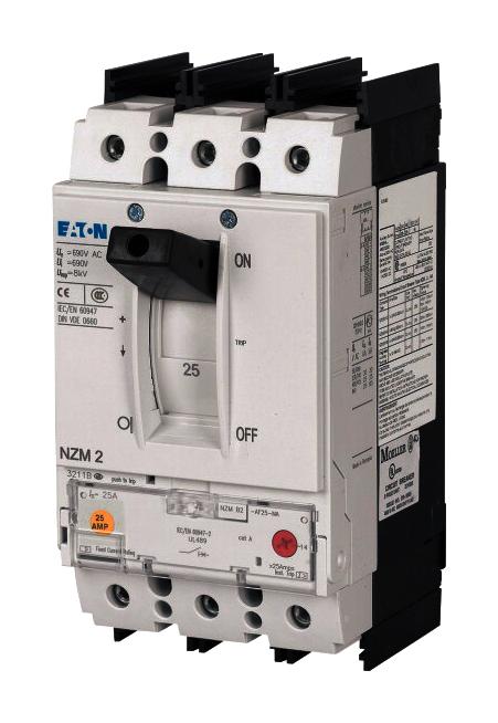 NZMB2-AF250-NA NZM2 MCCB 250A 3P 25KA UL/CSA EATON MOELLER