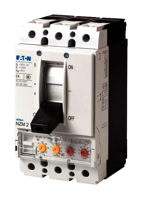 NZMH2-VE250 MCCB, 250A, 3P, 150KA, T-DELAY EATON MOELLER