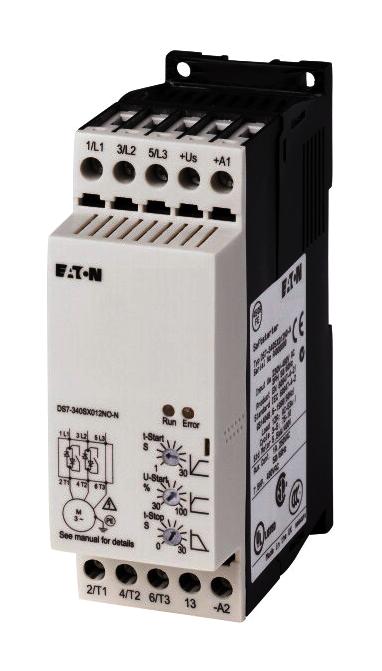 DS7-342SX012N0-N MOTOR STARTER, 12A, 10HP, 480VAC EATON MOELLER