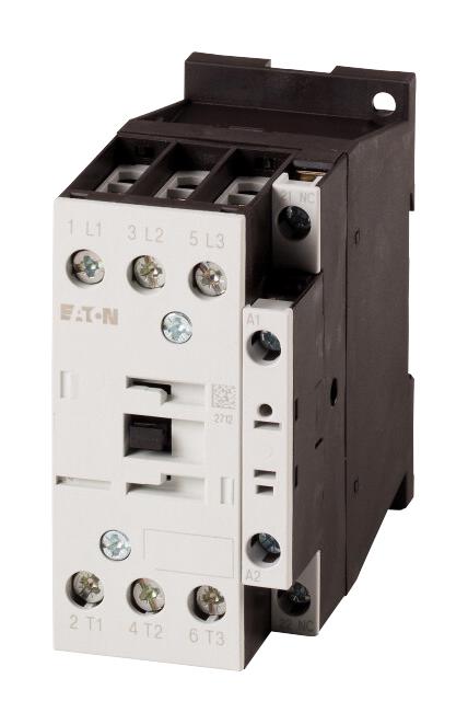 DILM17-01(110V50HZ,120V60HZ) CONTACTOR, 3-POLE+1N/C, 7.5KW EATON MOELLER