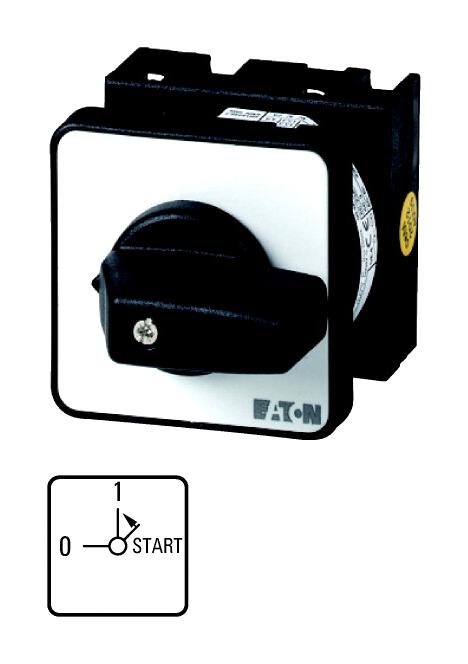 T0-2-15512/E CONTROL SWITCH PULSE WITH SPRING RETURN EATON MOELLER