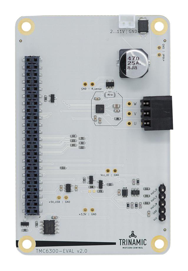 TMC6300-EVAL EVAL BOARD, 3 PHASE BLDC & PMSM MOTOR TRINAMIC / ANALOG DEVICES