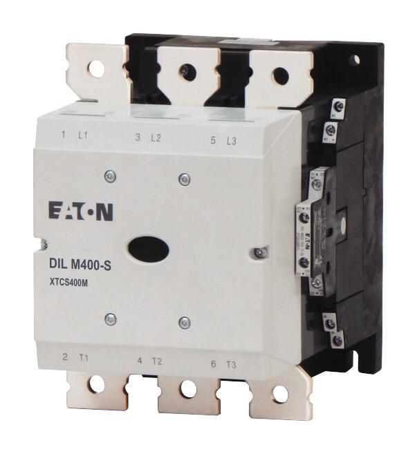 DILM400-S/22(220-240V50/60HZ) CONTACTOR, 3-P+2N/O 2N/C, 200KW EATON MOELLER