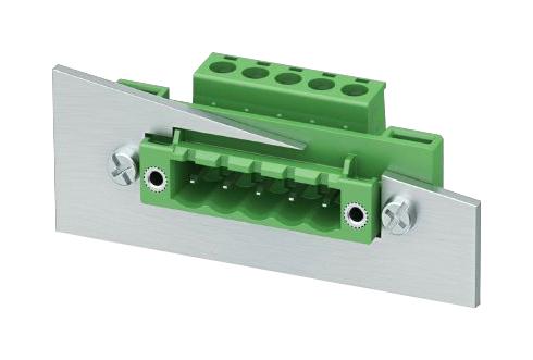 DFK-MSTB 2,5/ 5-STF-5,08-LR TB, FEED-THRU PLUG, 5POS, PANEL PHOENIX CONTACT