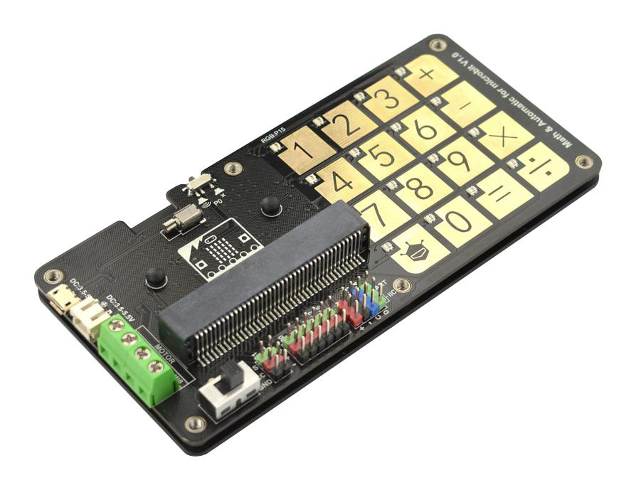 MBT0016 MATH/AUTOMATIC TOUCH KEYBOARD, MICRO:BIT DFROBOT