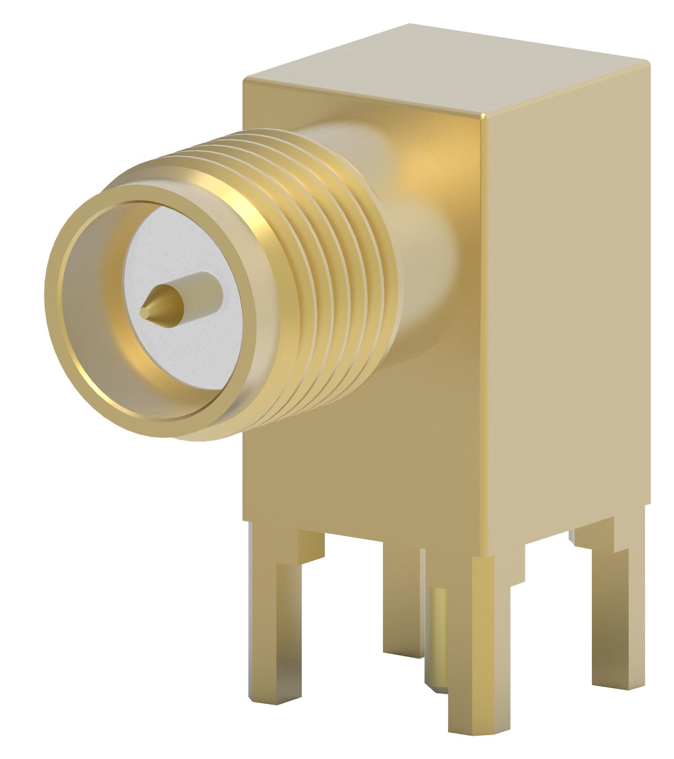 2016504-1 RF COAX CONN, SMA RP, R/A JACK, 50 OHM TE CONNECTIVITY