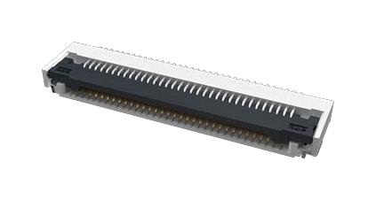 F305-1A7H1-11060-E100 CONN, R/A, FFC/FPC, 60POS, 1ROW, 0.5MM AMPHENOL ICC