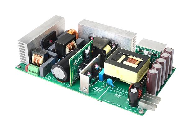 EVL400W-EUPL7 EVAL BOARD, 12 V - 400 W ADAPTER, PFC STMICROELECTRONICS